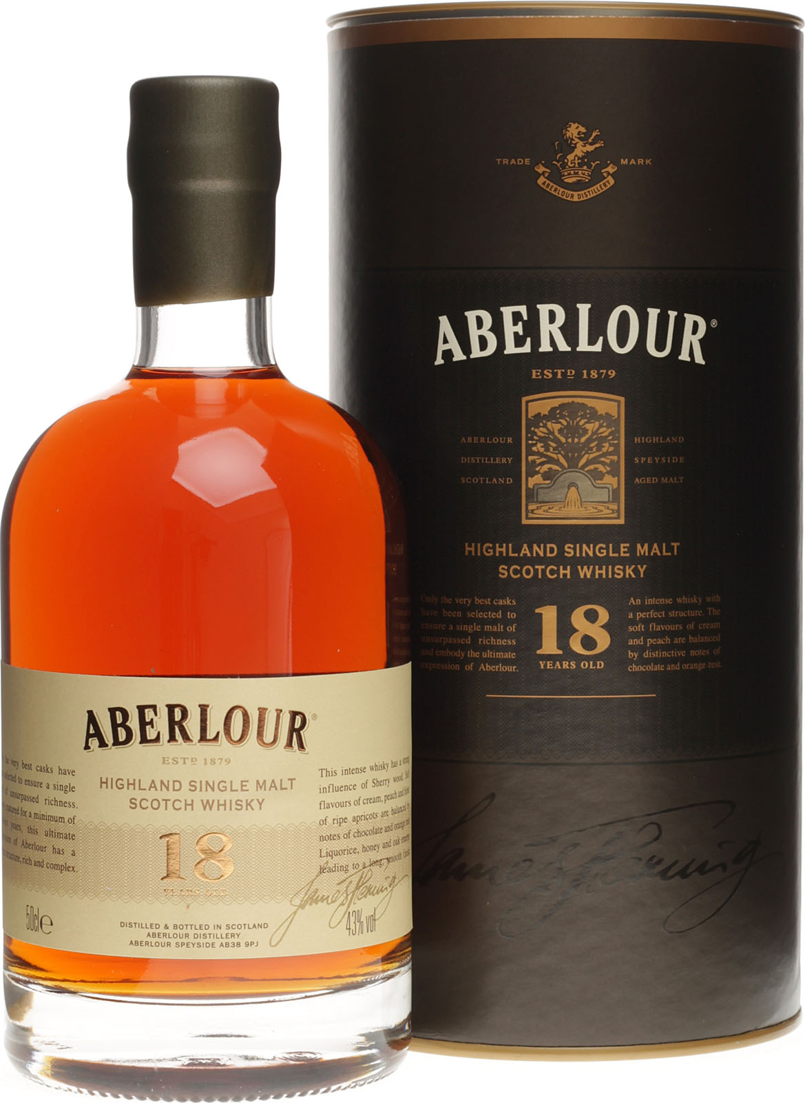 Aberlour 18 Jahre 0 5 L 43 Vol Hervorragender Speysi